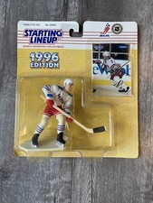 1996 Brian Leetch Starting Lineup NY Rangers Action Figure with Card SLU NEW