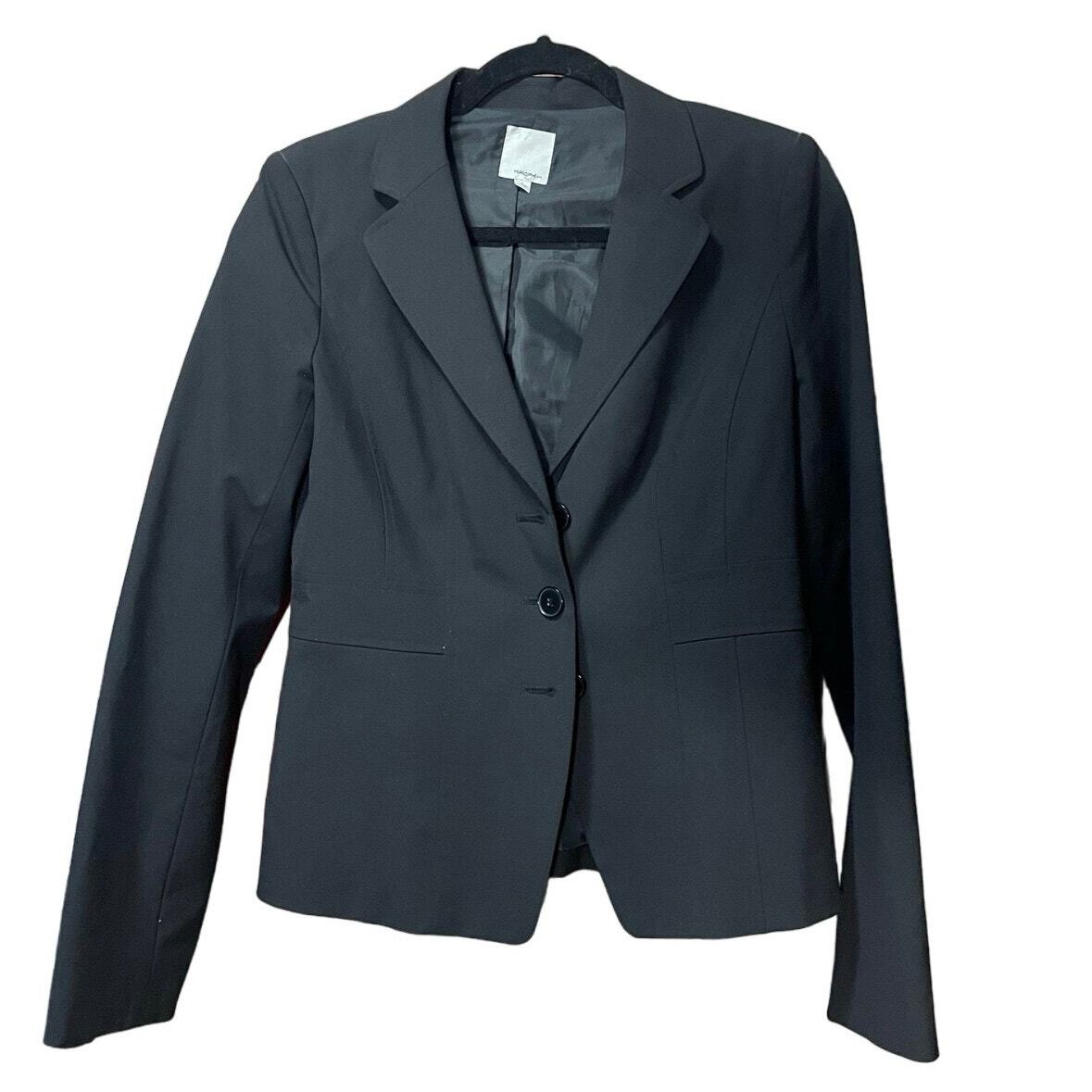 Halogen Black Blazer Suit Size