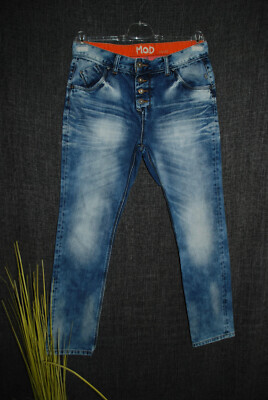 MOD M.O.D | irre Jeans mit toller Waschung W 29 L 30 | 5-Pocket-Style Baumwolle