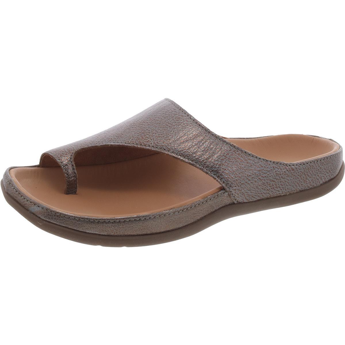 Женские босоножки Strive из металлизированной кожи размер 65-7 средний BM BHFO 6544 10090₽