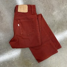 Vintage Levi s Big E 316-2876 Boys Denim Pants 24 X 25 Distressed 70s Talon 42