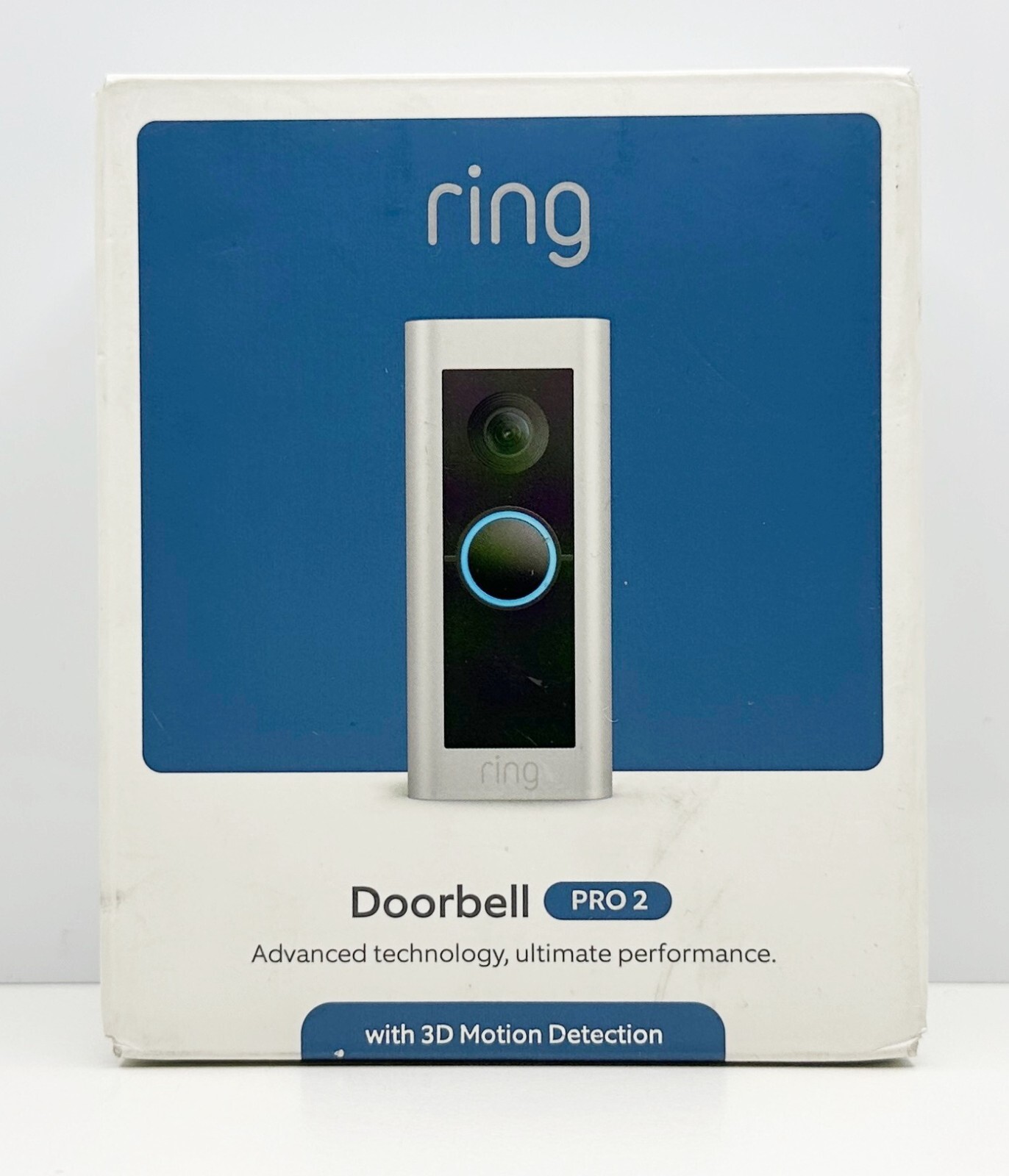 Ring Pro 2 Video Doorbell w/ 3D Motion Detection Satin Nickel HARDWIRED