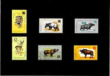 Briefmarken -Vietnam -Tiere -Satz