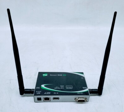 Digi Connect WAN 3G EVDO Sprint Wireless Radio Modem (50001513-43) w/ 2 Antennas