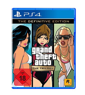 GTA Grand Theft Auto The Trilogy The Definitive Edition (PS4 & PS5) (NEU & OVP)