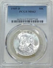 1949-D Franklin Half Dollar PCGS MS63 99% FBL Frosty Just Graded #M322B