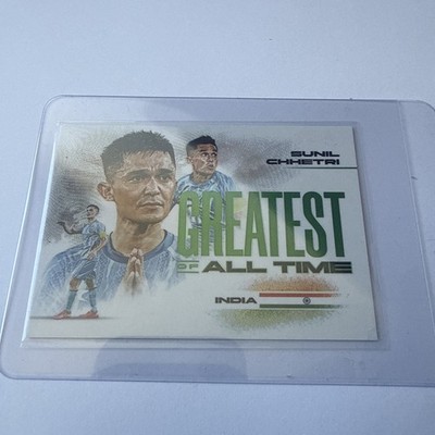 /29 - Sunil Chhetri - Futera Multi-Sport FX - Greatest Of All Time - India