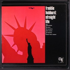 FREDDIE HUBBARD: straight life CTI 12" LP 33 RPM