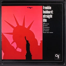 FREDDIE HUBBARD: straight life CTI 12" LP 33 RPM