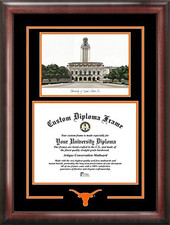 University of Texas Austin Graduate Frame - Showcase Your Longhorn Spirit!
