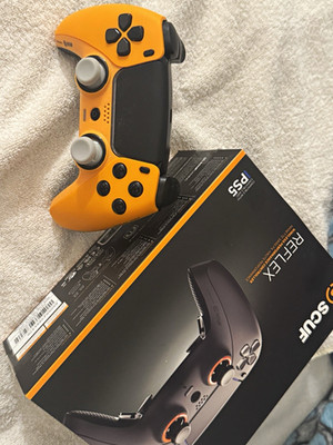 SCUF Reflex Controller Gamepad Orange/Schwarz für Sony PlayStation 5