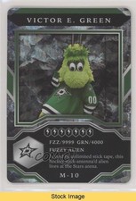 2021 Upper Deck MVP Mascot Gaming Cards Sparkle Victor E Green #M-10 READ 01ks