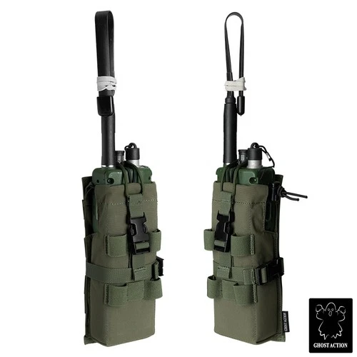 Ghost Action Tactical Radio Pouch for PRC148/152 Walkie Talkies MOLLE Military
