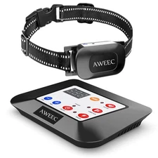 Aweec 2025 Wireless Dog Fence & Training Collar - 2-in-1 Pet Containment System