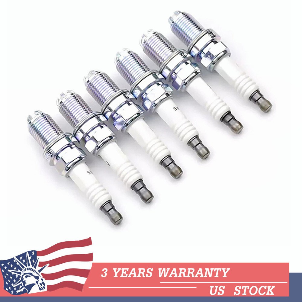 6x Laser Platinum Spark Plugs P12120037607 For BMW 3 Series E46 E39 E83 E36 E53
