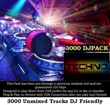 Techno Raw Deep Hypnotic Music USB 64GB  2023  320kbps  DJ or Fan