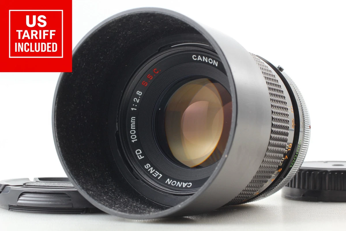 Canon FD f/2.8 Camera Lenses 100mm Focal for sale | eBay