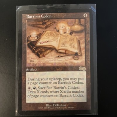 Barrin's Codex Urza's Saga Regular Rare