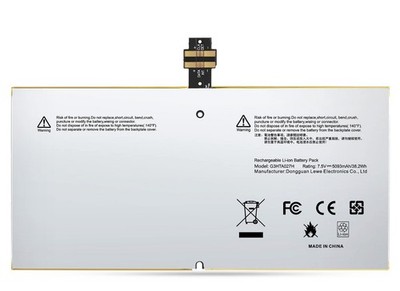 G3HTA027H DYNR01 Battery for Microsoft Surface Pro 4 PRO 4 1724 12.3'' Tablet E7