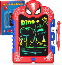 LCD Writing Tablet Kids 8.5" Colorful Doodle Board Drawing Pad This title is