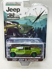 GreenLight 1:64 2021 Jeep Gladiator, Jeep 80th Anniversary Edition,Green Machine