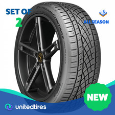 Set Of 2 New 24540zr18 Continental Extreme Contact Dws06 Plus 97y
