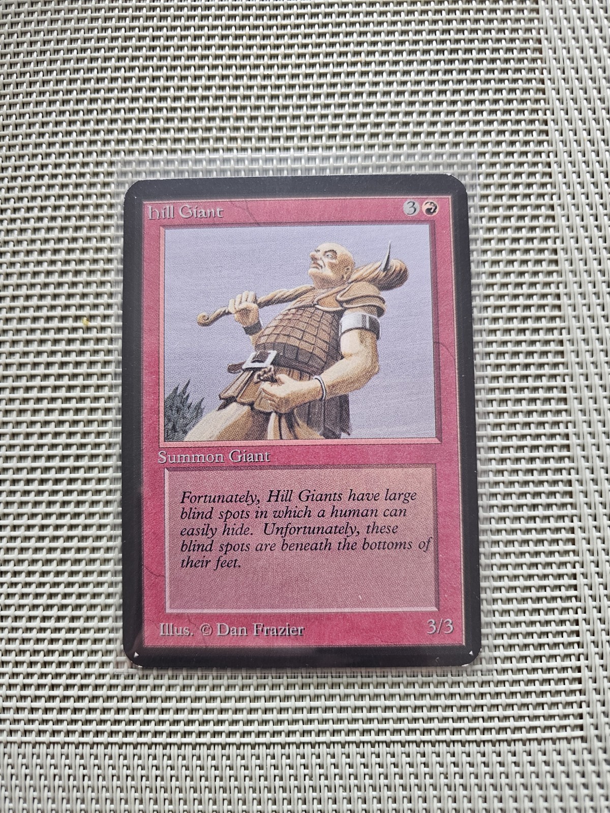 Hill Giant - Alpha - 1993 - Magic the Gathering - Exc