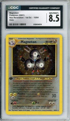 Magneton (1st Edition) graded CGC 8.5 for sale on eBay