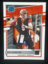 2020 Donruss Football #301 JOE BURROW * ROOKIE CARD * BENGALS. rookie card picture