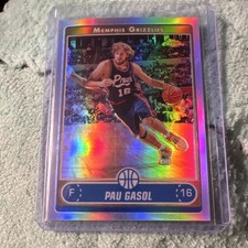 Topps 2006-07 Chrome Pau Gasol Memphis Grizzlies #66 Refractor Basketball Card