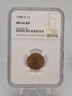 1980-D Lincoln Memorial Cent NGC MS66 RD