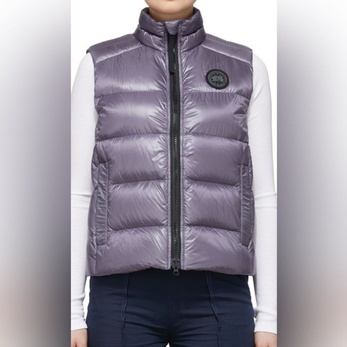 RRP US$595 Canada Goose Cypress Vest Goose Down Thistle Purple NWT L