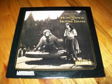THE HUNCHBACK OF NOTRE DAME Laserdisc LD EXCELLENT CONDITION LON CHANEY STARS