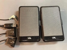 Cyber Acoustics Multimedia Portable Desktop Computer Speakers-  PC Laptop Use 5"