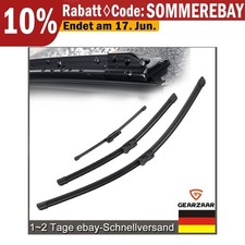 Scheibenwischer Wischerblätter Vorne + Hinten Satz für VW POLO 9N BJ. 2002-2009