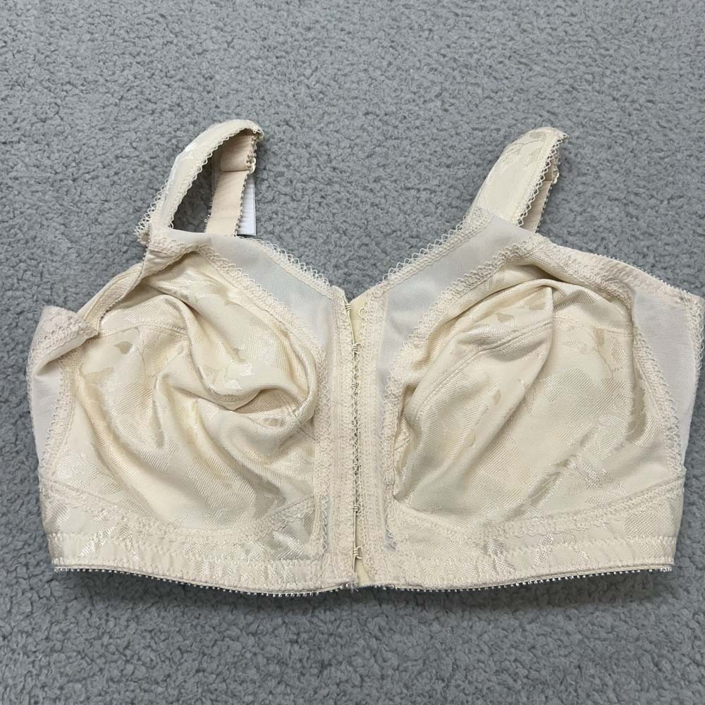 Playtex Bra 38DDD Full Coverage 4695 Comfort Strap With Front Closure