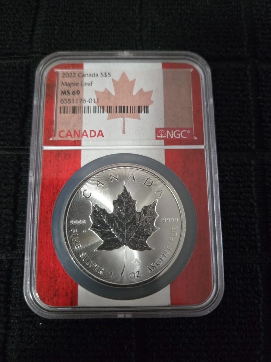 銀貨 2022 Maple Leaf MS69 銀貨 2022 Maple Leaf MS69 a 2022