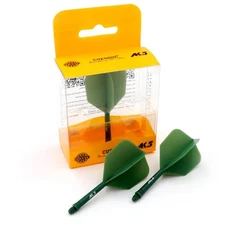 CUESOUL ROST AK5 Integrated Dart Shaft & Flight - Big Wing Shape Medium - Green
