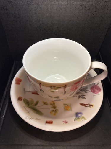 la colección leonardo taza y platillo porcelana tamaño grande - Imagen 9 de 9