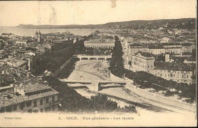 Nice Alpes Maritimes Quais Brücke