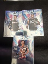 2025 Topps Chrome WWE Eras Of Excellence Lot, The Miz, Kevin Owens, Bayley