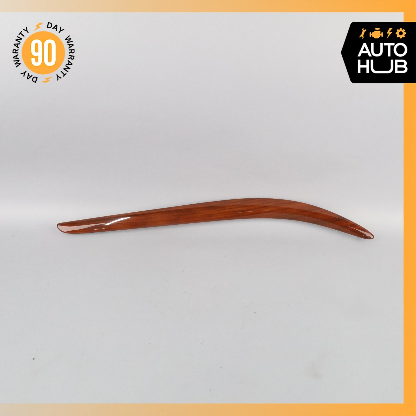 08-19 Maserati GranTurismo M145 Rear Left Driver Side Door Panel Trim Wood OEM