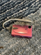 Fuji Fujifilm FinePix Z20fd Digital Camera Pink Parts Only LCD Damage