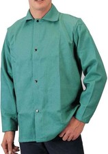 Tillman 6230-M Lightweight 30 GREEN Jacket Flame Retardant Cotton - MEDIUM