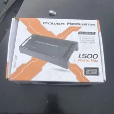 POWER ACOUSTIK RZR4-1500D 1500W 4-Channel Class D Amplifier - NEW & SEALED!