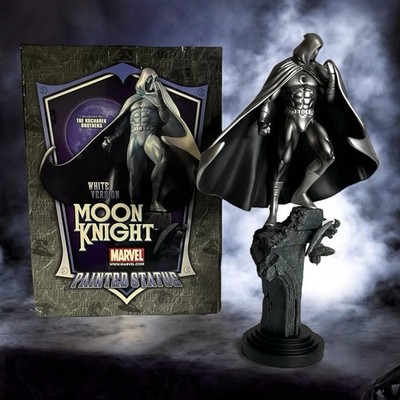 Moon Knight Silver Version Marvel Comics Bowen 18'' Painted Statue 1816/2000 Box