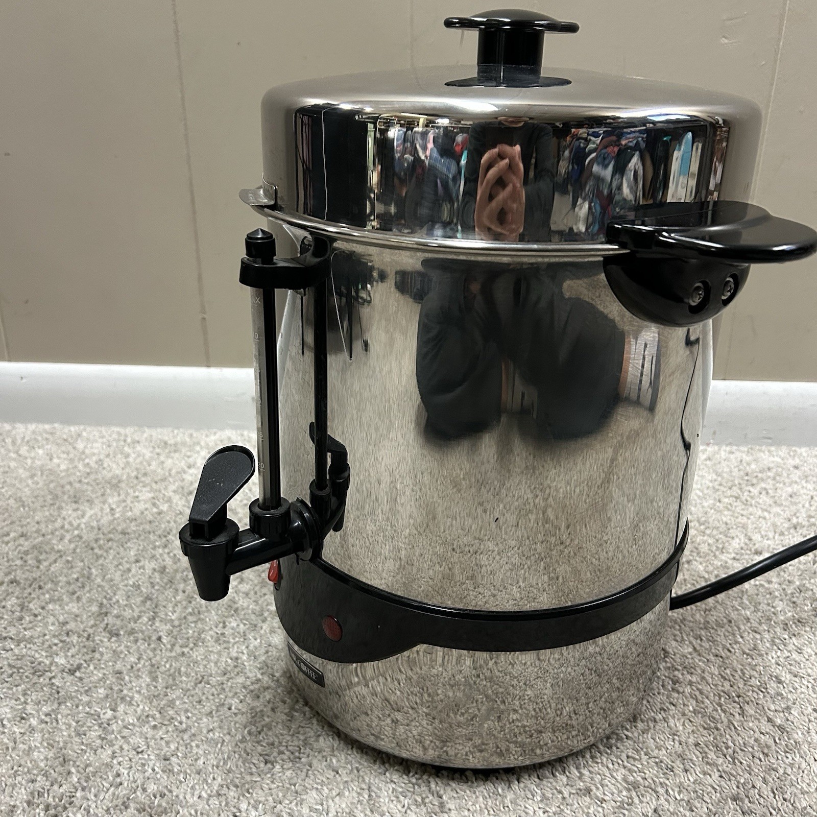 Pot Silver Model Cbtu45 Chrome