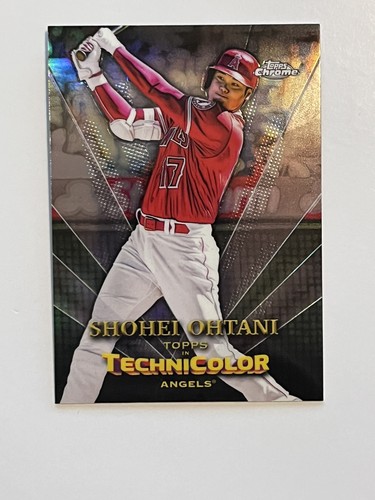 2023 Topps Chrome Shohei Ohtani Technicolor Refractor Angels