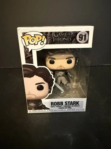 FUNKO POP ! ROBB STARK 91 GAME OF THRONES THE IRON ANNIVERSARY DB5