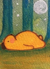 Aceo Original Mixed Media Art